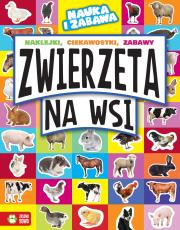 Zwierzęta na wsi. Autor: Marta Maruszczak. Dadada.pl Okładka książki Zwierzęta na wsi