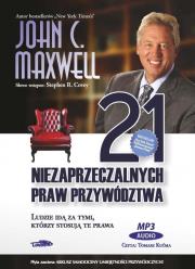21 niezaprzeczalnych praw przywództwa - Audiobook. Autor: John C. Maxwell. Dadada.pl Okładka książki 21 niezaprzeczalnych praw przywództwa - Audiobook