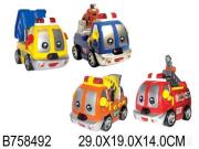 Zdjęcie produktu Autko na baterie - City Cartoon