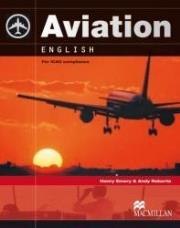 Okładka książki Aviation English SB + CD MACMILLAN