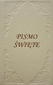 Biblia Tysiąclecia - oazowa, biała, panigatory. Autor:   Praca zbiorowa. Dadada.pl Okładka książki Biblia Tysiąclecia - oazowa, biała, panigatory