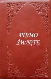 Biblia Tysiąclecia - oazowa, bordo, panigatory. Autor:   Praca zbiorowa. Dadada.pl Okładka książki Biblia Tysiąclecia - oazowa, bordo, panigatory