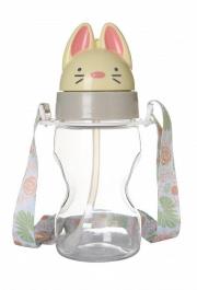 Opakowanie Bidon ze słomką - królik