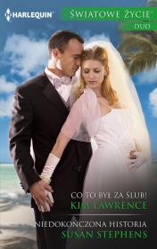 Co to był za ślub. Autor: Lawrence Kim. Dadada.pl Okładka książki Co to był za ślub