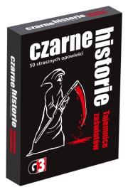 Czarne historie Tajemnice zaświatów. Wydawca: G3. Dadada.pl Opakowanie Czarne historie Tajemnice zaświatów