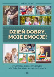Dzień dobry, moje emocje!. Autor: Renata Malek. Dadada.pl Okładka książki Dzień dobry, moje emocje!