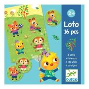 Gra lotto - Przyjaciele. Wydawca: Djeco. Dadada.pl Opakowanie Gra lotto - Przyjaciele