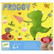 Gra planszowa - Froggy Żabki. Wydawca: Djeco. Dadada.pl Opakowanie Gra planszowa - Froggy Żabki