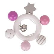 Opakowanie Grzechotka gwiazdka - róż, szary, biały