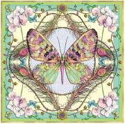 Opakowanie Karnet kwadrat z kopertą Butterfly & Orchids