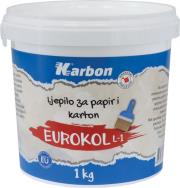 Opakowanie Klej EUROKOL 1 kg papier i karton KARBON
