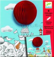 Kolorowanka z niespodzianką - Balon. Wydawca: Djeco. Dadada.pl Opakowanie Kolorowanka z niespodzianką - Balon