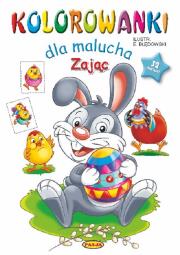Okładka książki Kolorowanki dla malucha. Zając