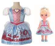 Opakowanie Lalka Kopciuszek + sukienka dla dziewczynki Jakks