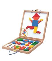 Opakowanie Magnetyczna drewniana układanka - Geoform