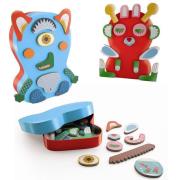 Magnetyczne puzzle - Potworki. Wydawca: Djeco. Dadada.pl Opakowanie Magnetyczne puzzle - Potworki