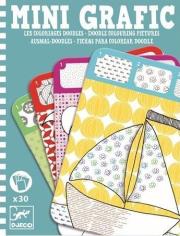 Mini Grafika - Kolorowanie obrazków. Wydawca: Djeco. Dadada.pl Opakowanie Mini Grafika - Kolorowanie obrazków