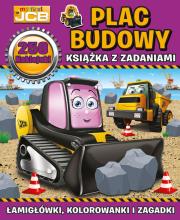Okładka książki My first JCB Plac budowy. Książka z zadaniami