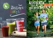 Okładka książki Pakiet - Zielone koktajle/ Kuchnia dla biegaczy