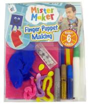 Pan Robótka - Pacynki na palce. Wydawca: Mister Maker. Dadada.pl Opakowanie Pan Robótka - Pacynki na palce