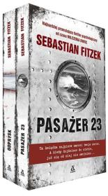 Pasażer 23 / Odprysk. Autor: Fitzek Sebastian. Dadada.pl Okładka książki Pasażer 23 / Odprysk
