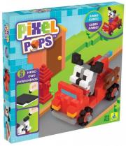 Opakowanie Pikselowe budowle - PixelPops Wyścigówka