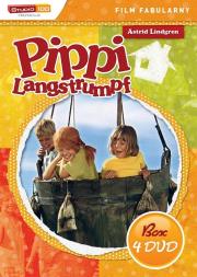 Okładka książki Pippi Langstrumpf ( BOX 4xDVD)