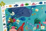 Puzzle Observation - Podwodny świat. Wydawca: Djeco. Dadada.pl Opakowanie Puzzle Observation - Podwodny świat