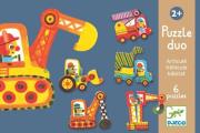 Opakowanie Puzzle pary - Pojazdy