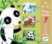 Opakowanie Puzzle pierwsze - Misie