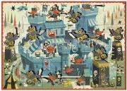 Puzzle - Bitwa myszek. Wydawca: Djeco. Dadada.pl Opakowanie Puzzle - Bitwa myszek