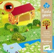 Puzzle - Farma DJECO. Wydawca: Djeco. Dadada.pl Opakowanie Puzzle - Farma DJECO