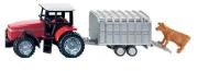 Opakowanie Siku 16 - S1640 Traktor z przyczepą dla zwierząt