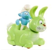 Smerfy Figurka + pojazd - Osiłek i królik. Wydawca: Jakks Pacific. Dadada.pl Opakowanie Smerfy Figurka + pojazd - Osiłek i królik