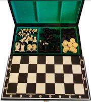 Opakowanie Szachy + Warcaby (2w1) 35cm