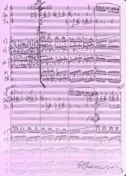 Opakowanie Teczka wrzosowa z motywem nut - Grażyna Bacewicz