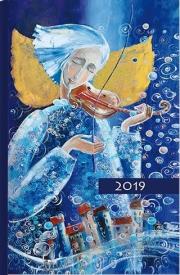 Opakowanie Terminarz 2019 Kolor tygodniowy - aniołek