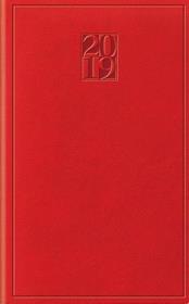 Opakowanie Terminarz 2019 Print tygodniowy - czerwony