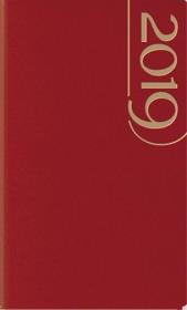 Opakowanie Terminarz 2019 Standard tygodniowy - rubinowy