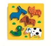 Opakowanie Układanka drewniana - Zagroda