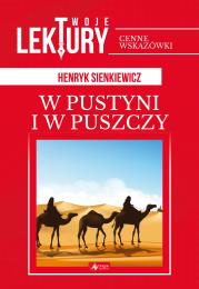 W pustyni i w puszczy. Autor: Henryk Sienkiewicz. Dadada.pl Okładka książki W pustyni i w puszczy