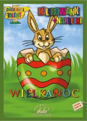 Okładka książki Wielkanoc - kolorowanki+naklejki
