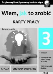 Okładka książki Wiem, jak to zrobić - Karty pracy - cz. 3