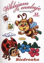 Okładka książki Wklejam i maluję - Biedronka