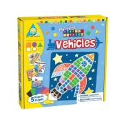 Opakowanie Wyklejanki dla najmłodszych - Pojazdy