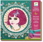 Zestaw artystyczny - Brokatowa Cleo. Wydawca: Djeco. Dadada.pl Opakowanie Zestaw artystyczny - Brokatowa Cleo