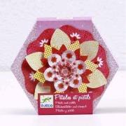 Opakowanie Zestaw artystyczny - Papierowy różowy kwiat