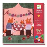 Zestaw do wyszywania - W lesie. Wydawca: Djeco. Dadada.pl Opakowanie Zestaw do wyszywania - W lesie