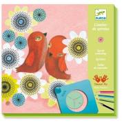 Zestaw spirale - Ptaszki. Wydawca: Djeco. Dadada.pl Opakowanie Zestaw spirale - Ptaszki