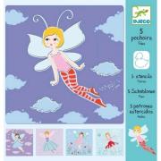 Okładka książki Zestaw szablonów - Elfy